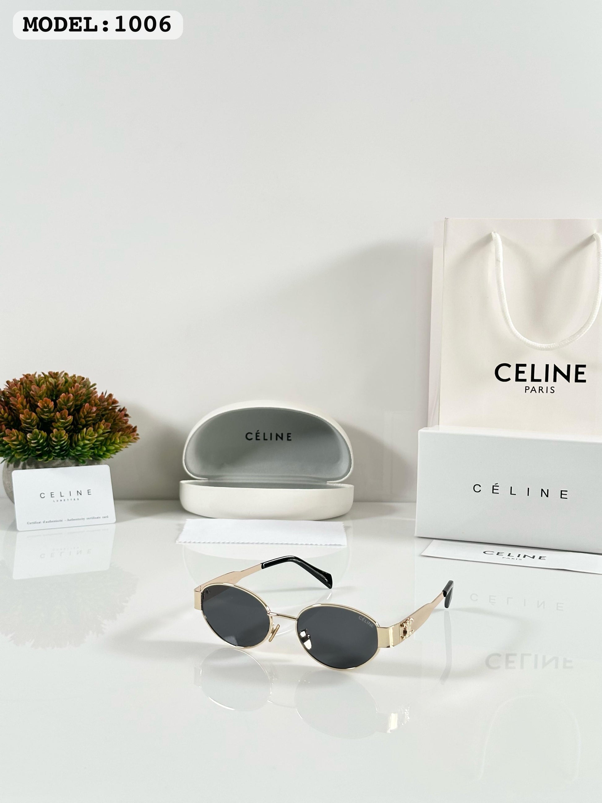 Unisex sunglasses with brand kit