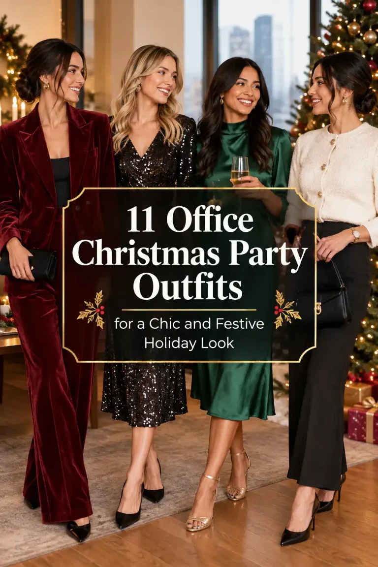 11 Office Christmas Party Outfits for a Chic and Festive Holiday Look