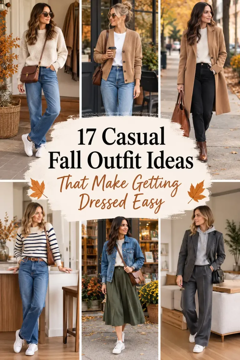 17 Casual Fall Outfit Ideas That Make Getting Dressed Easy
