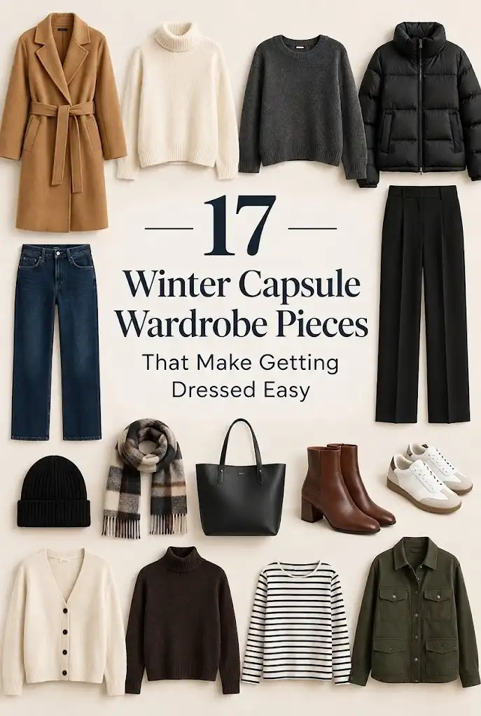 17 Winter Capsule Wardrobe Pieces That Make Getting Dressed Easy
