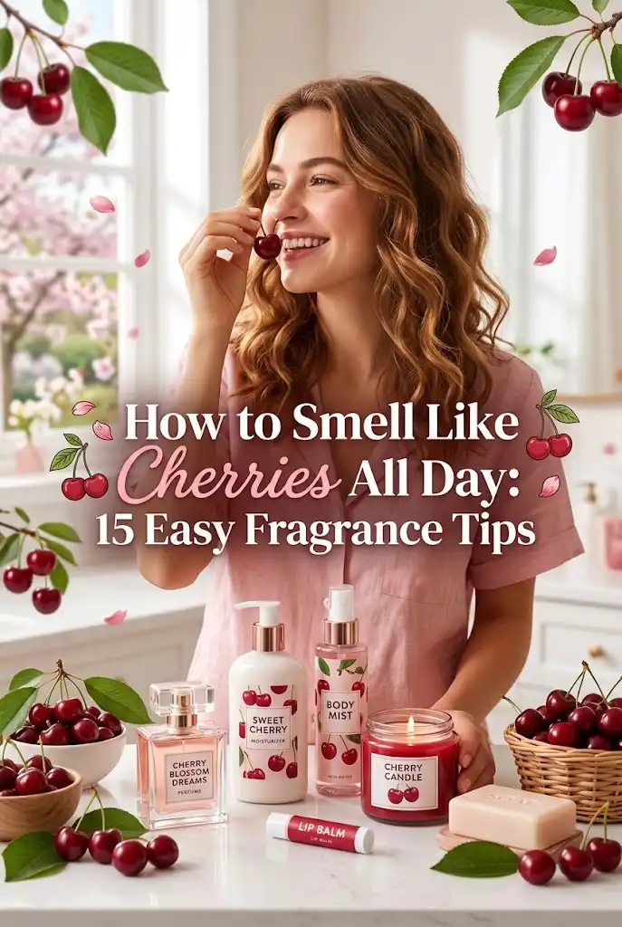 How to Smell Like Cherries All Day: 15 Easy Fragrance Tips